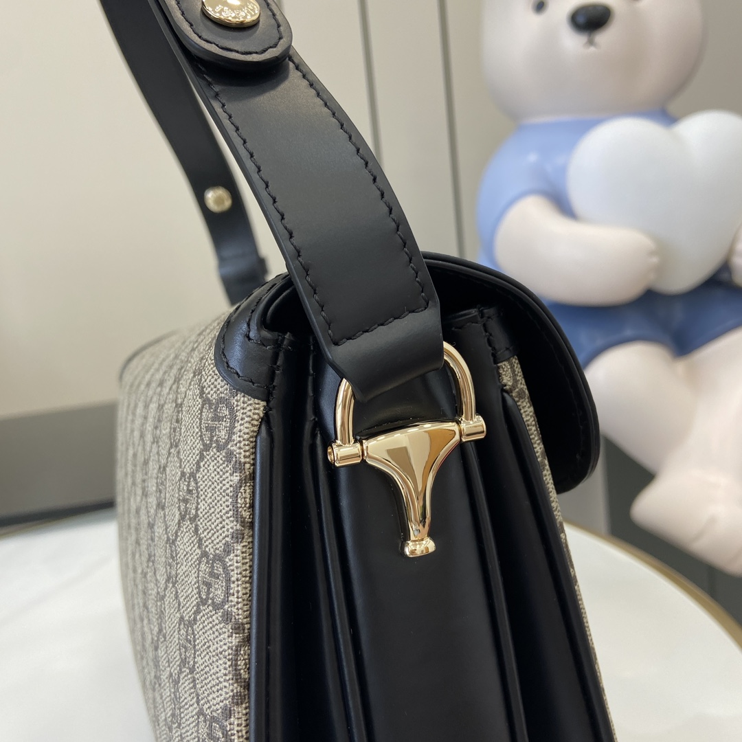 Gucci Horsebit 1955 Soft Small Shoulder Bag - DopestKickz