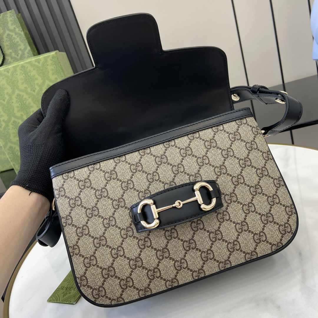 Gucci Horsebit 1955 Soft Small Shoulder Bag - DopestKickz