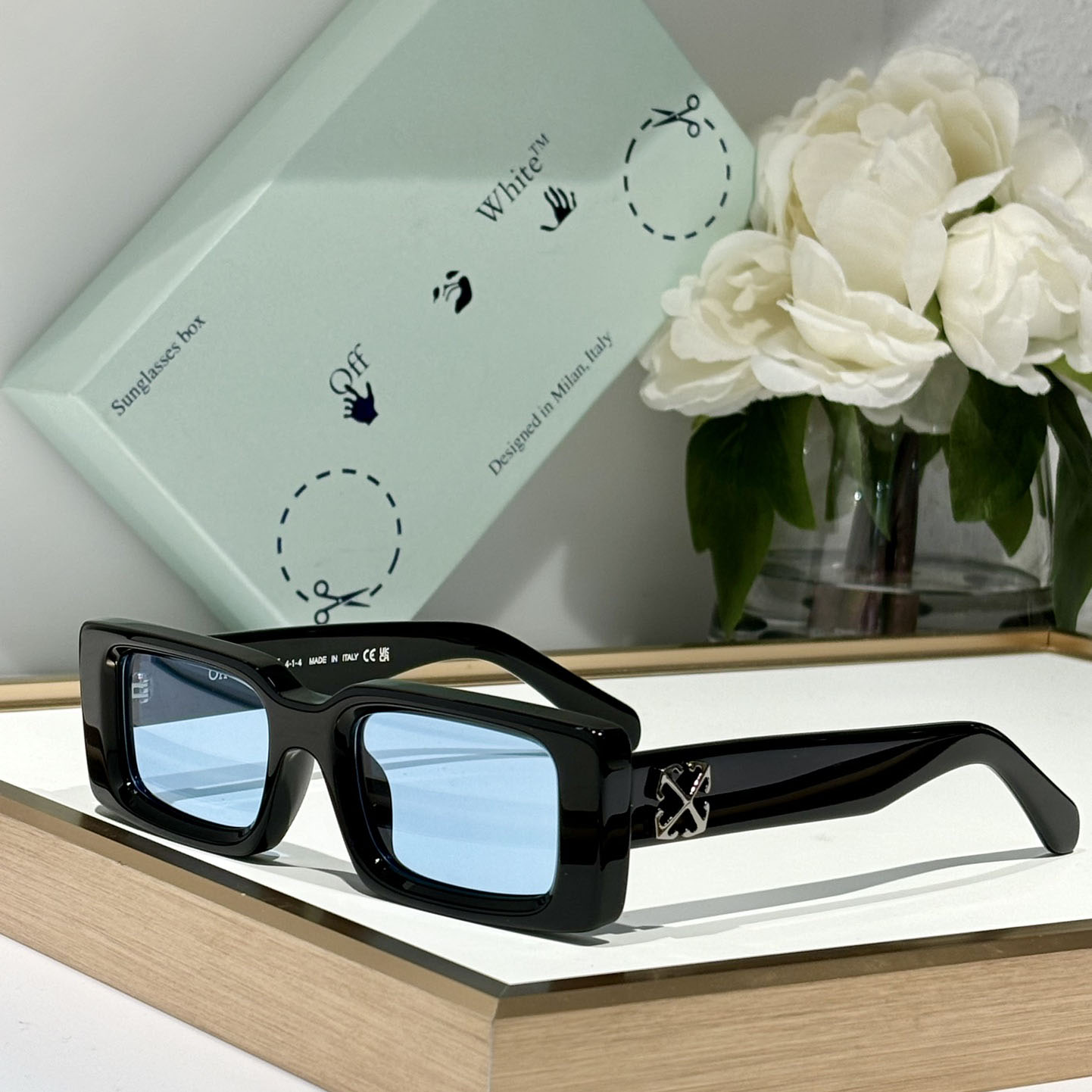 Off White OERl127 Sunglasses    - DopestKickz