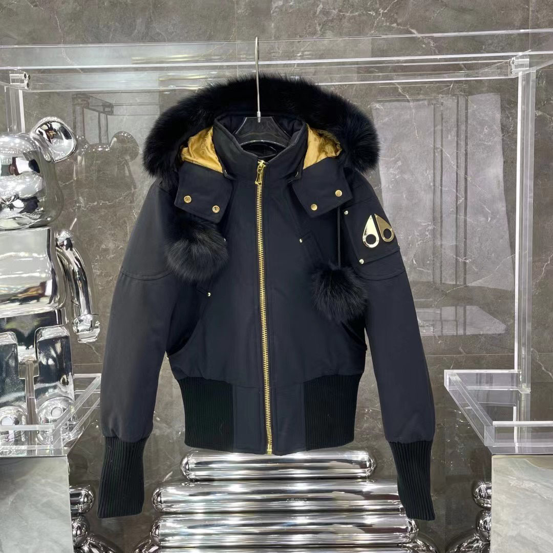 Canada Goose Gold Debbie Bomber Fur - DopestKickz