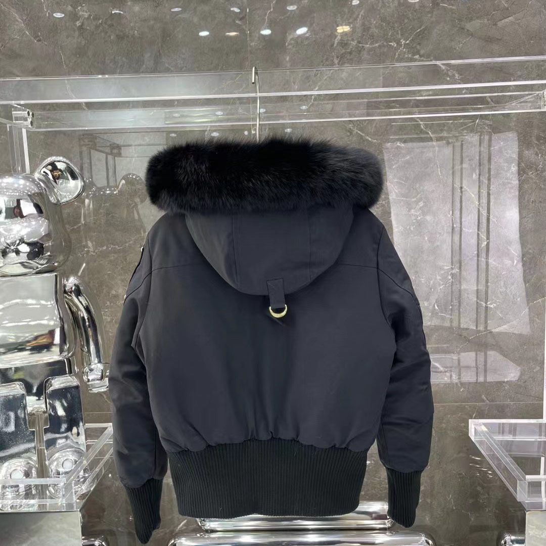 Canada Goose Gold Debbie Bomber Fur - DopestKickz