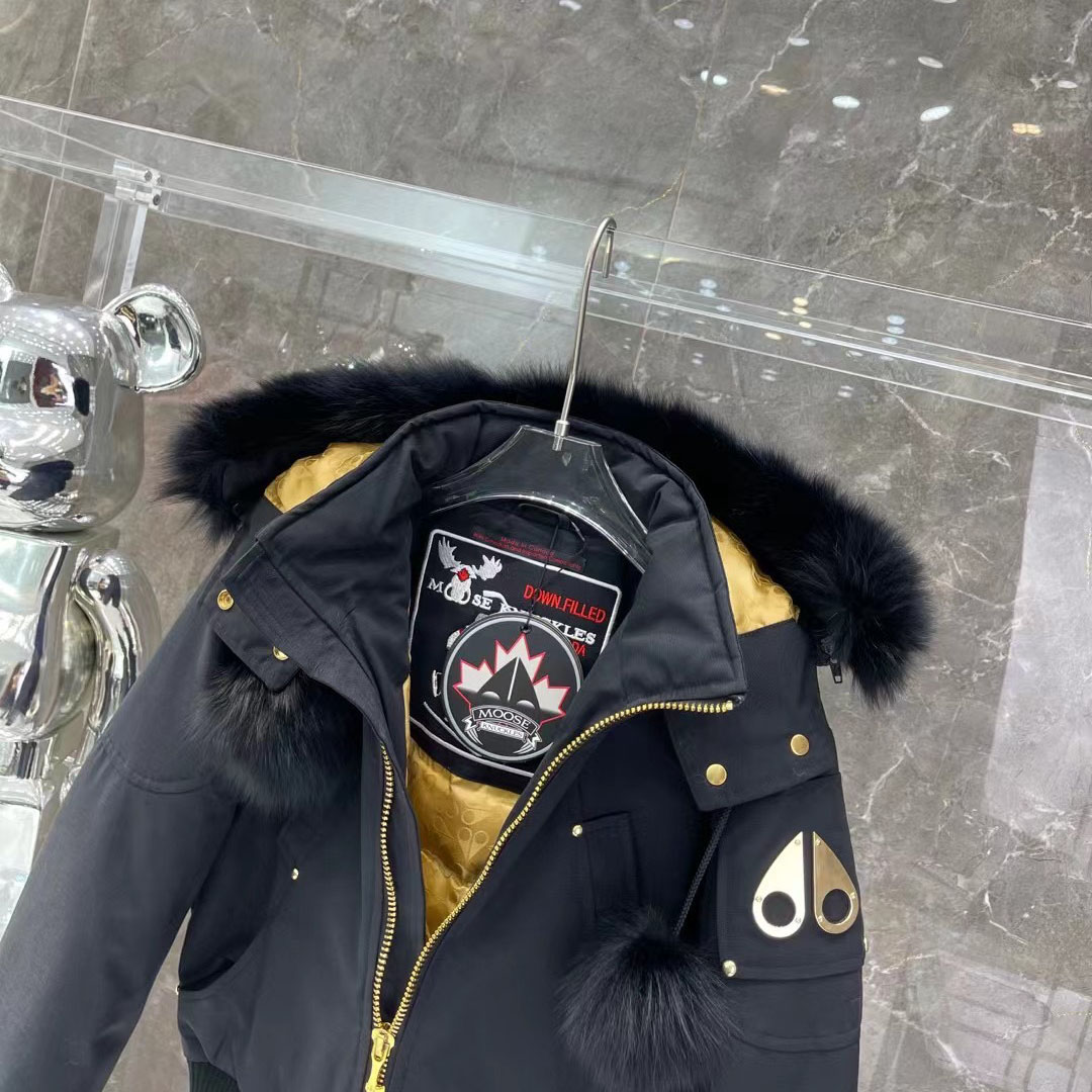 Canada Goose Gold Debbie Bomber Fur - DopestKickz