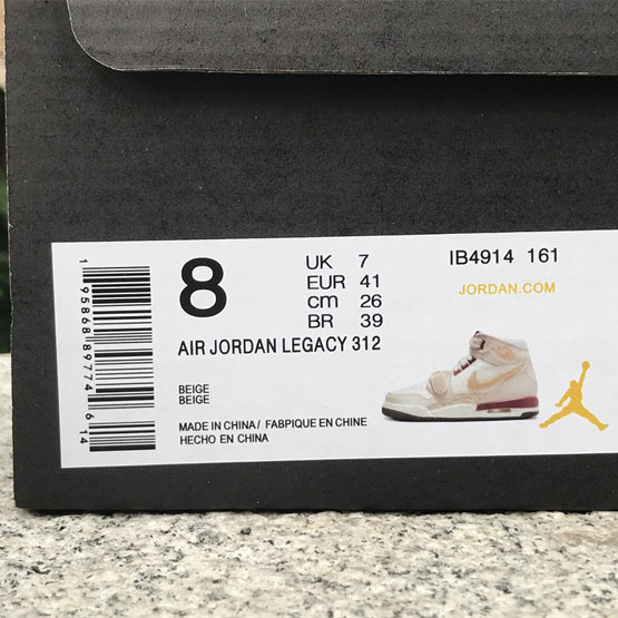 Jordan Legacy 312 CNY Sneaker     IB4914-161 - DopestKickz