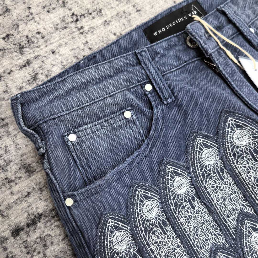 Who Decides War Techno Denim Jeans   HM689 - DopestKickz