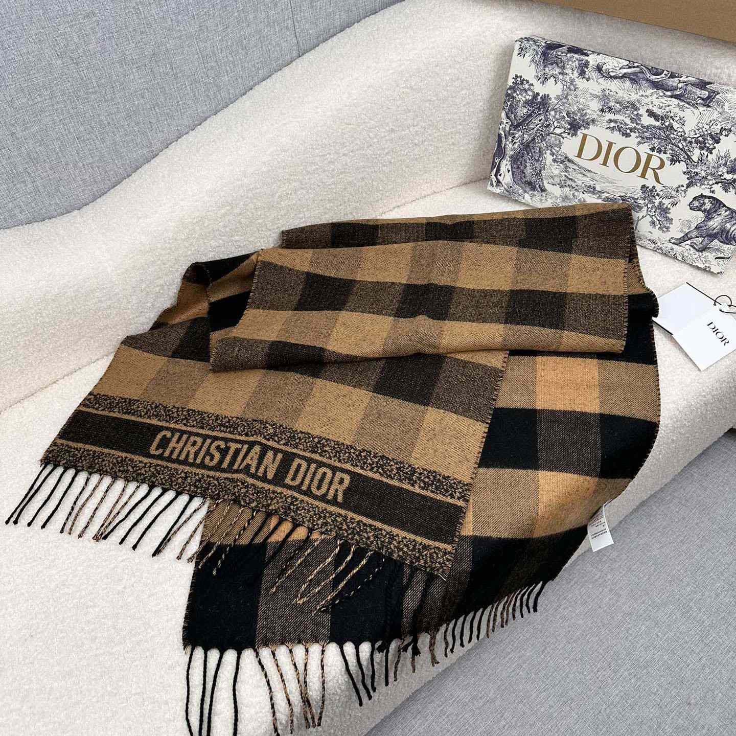 Dior Check'N'Dior Scarf - DopestKickz