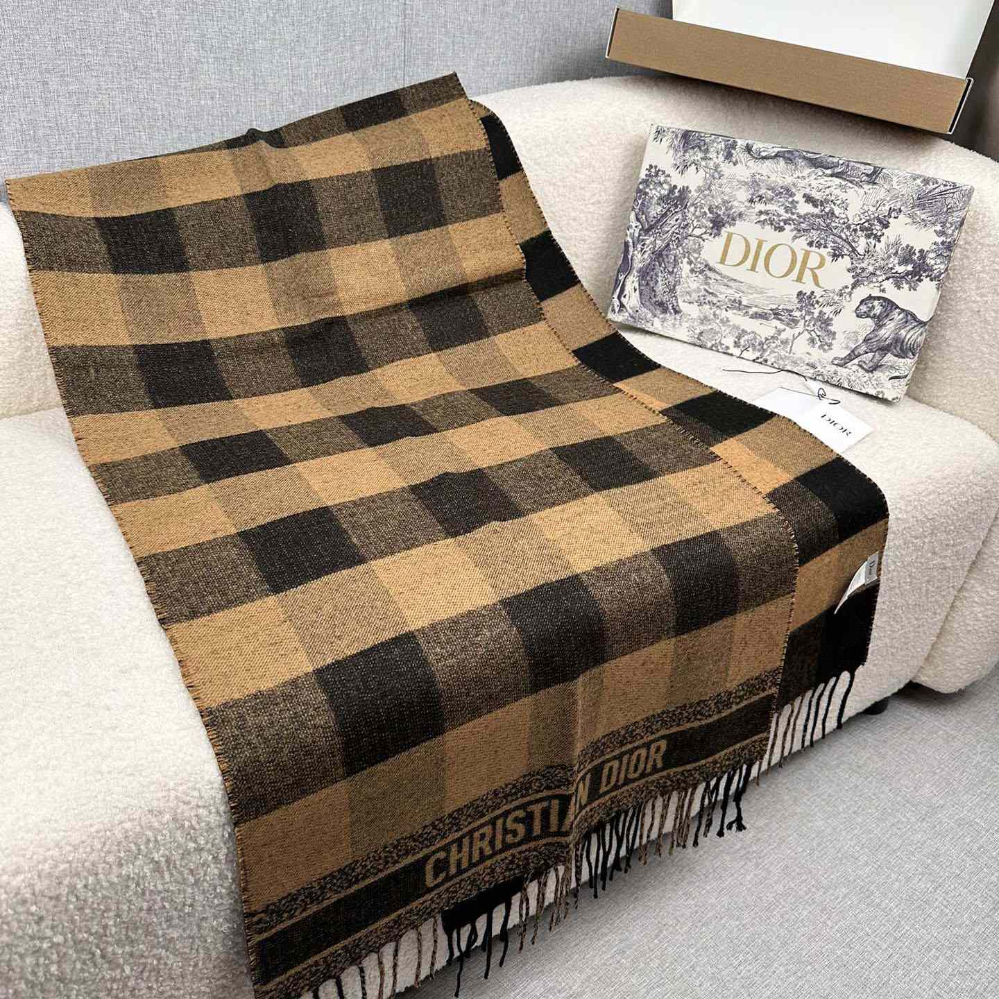 Dior Check'N'Dior Scarf - DopestKickz