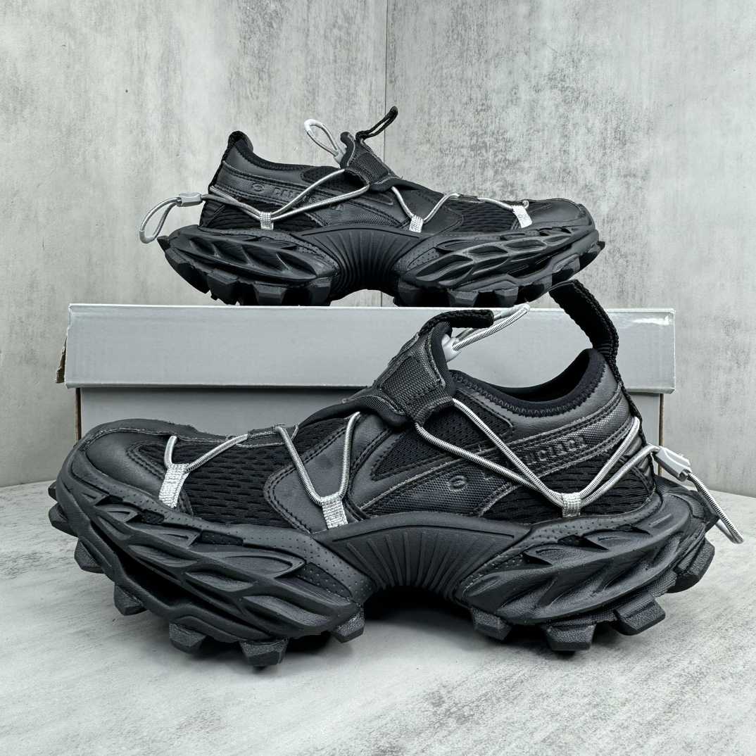 Balenciaga Hike Sneaker In Black  - DopestKickz