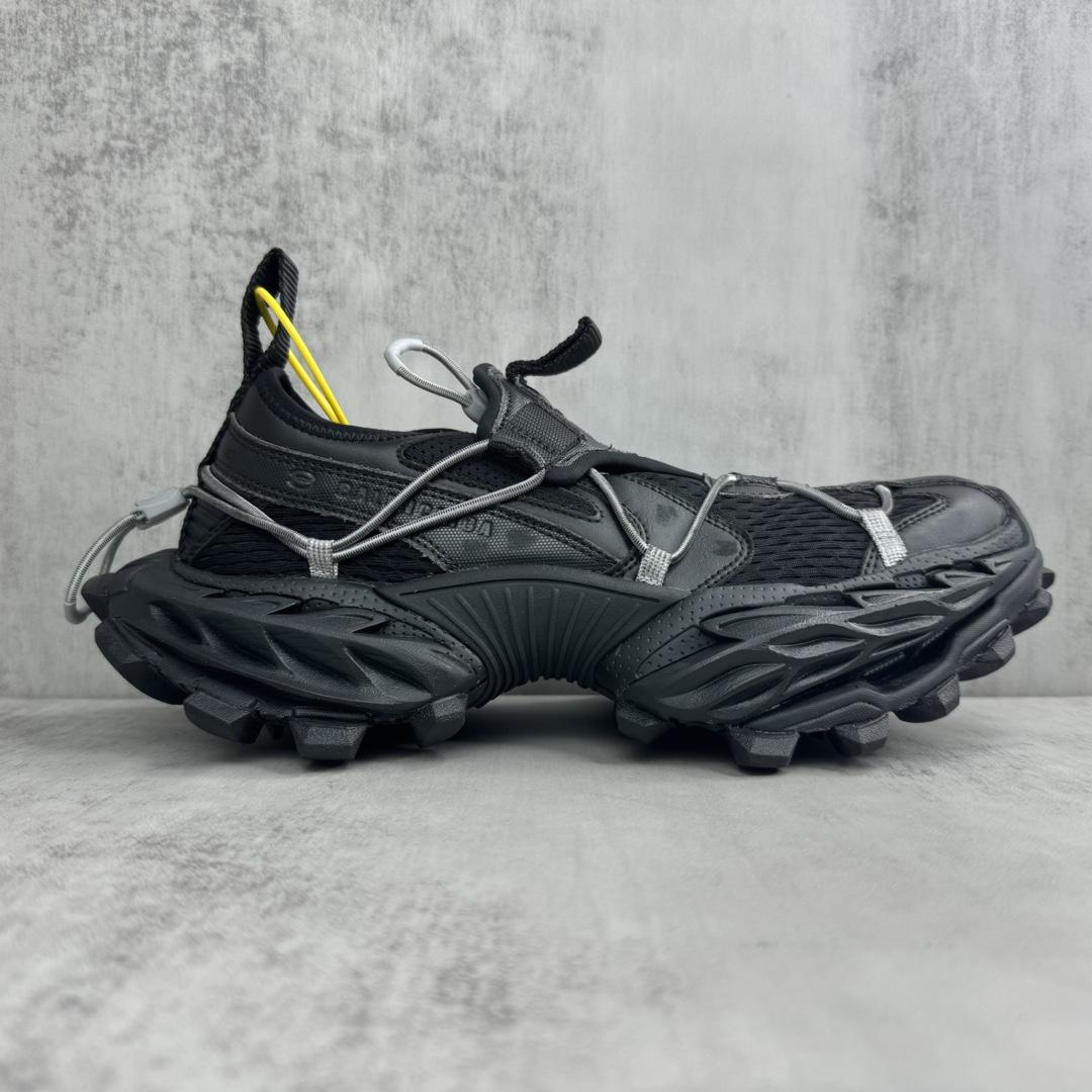 Balenciaga Hike Sneaker In Black  - DopestKickz