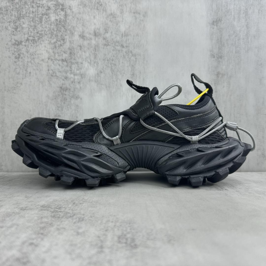 Balenciaga Hike Sneaker In Black  - DopestKickz