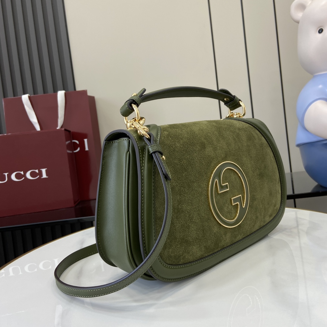 Gucci Blondie Medium Top Handle Bag - DopestKickz