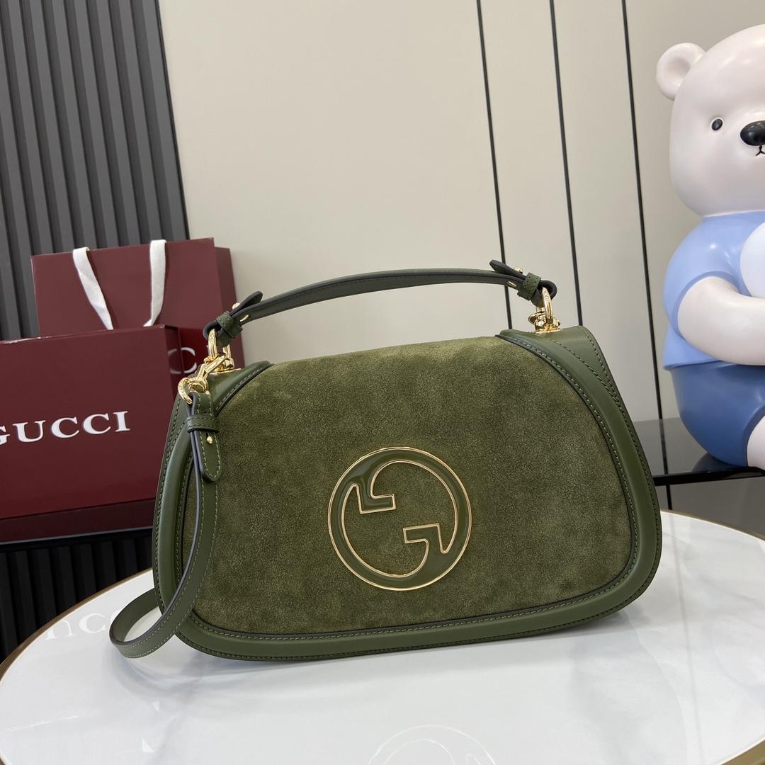 Gucci Blondie Medium Top Handle Bag - DopestKickz