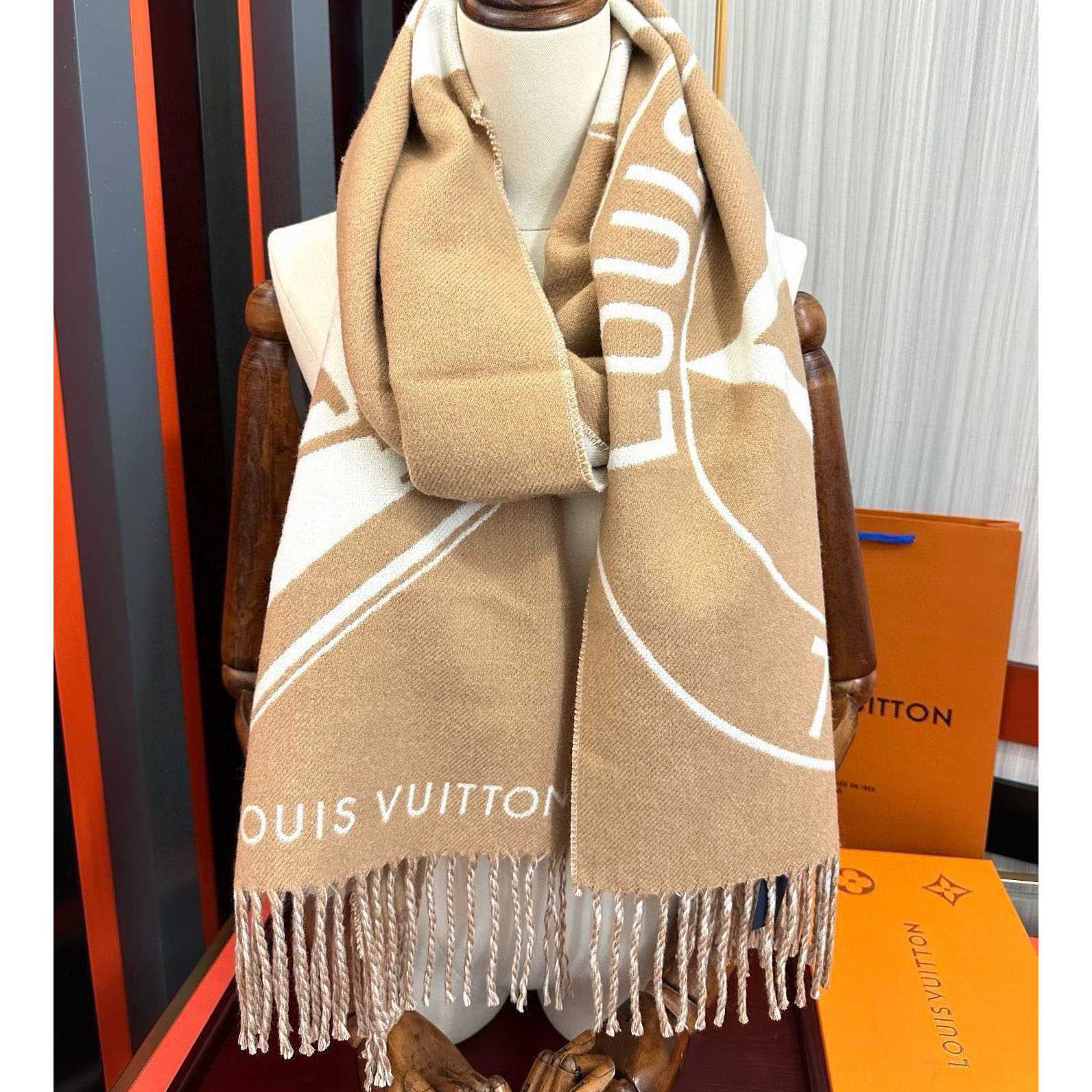 Louis Vuitton Lock And Keys Scarf  M90815 - DopestKickz