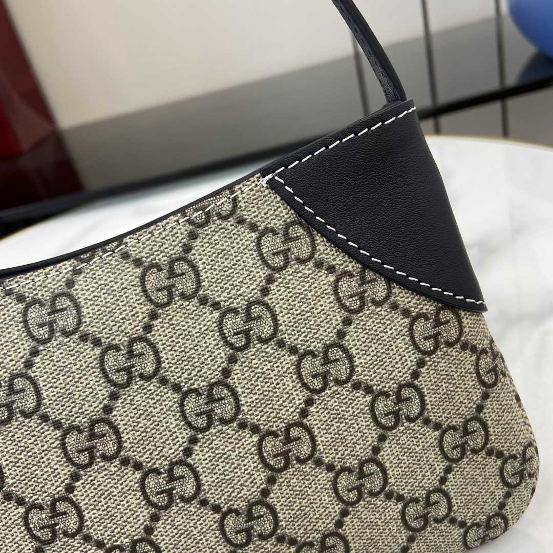 Gucci GG Emblem Super Mini Shoulder Bag - DopestKickz