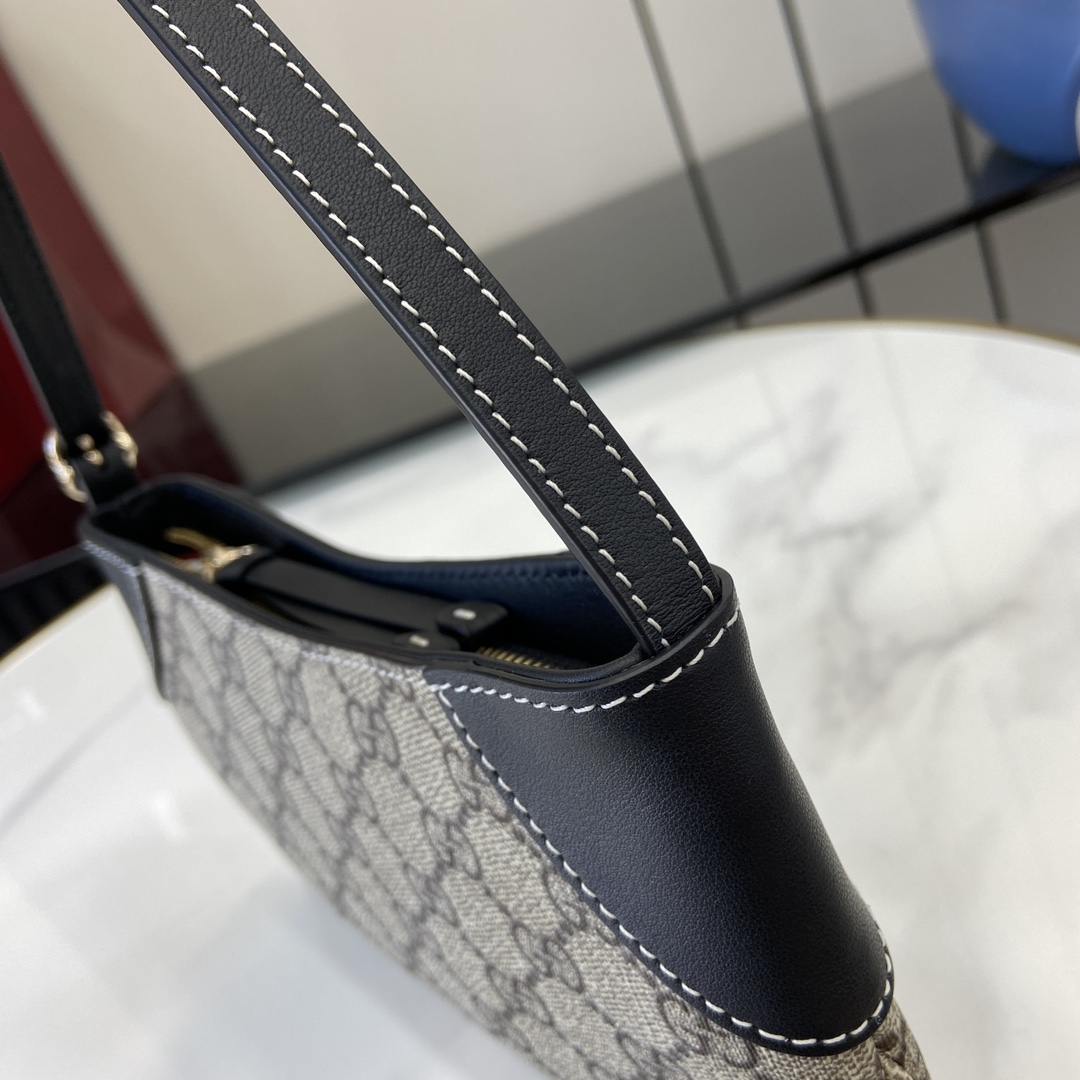 Gucci GG Emblem Super Mini Shoulder Bag - DopestKickz