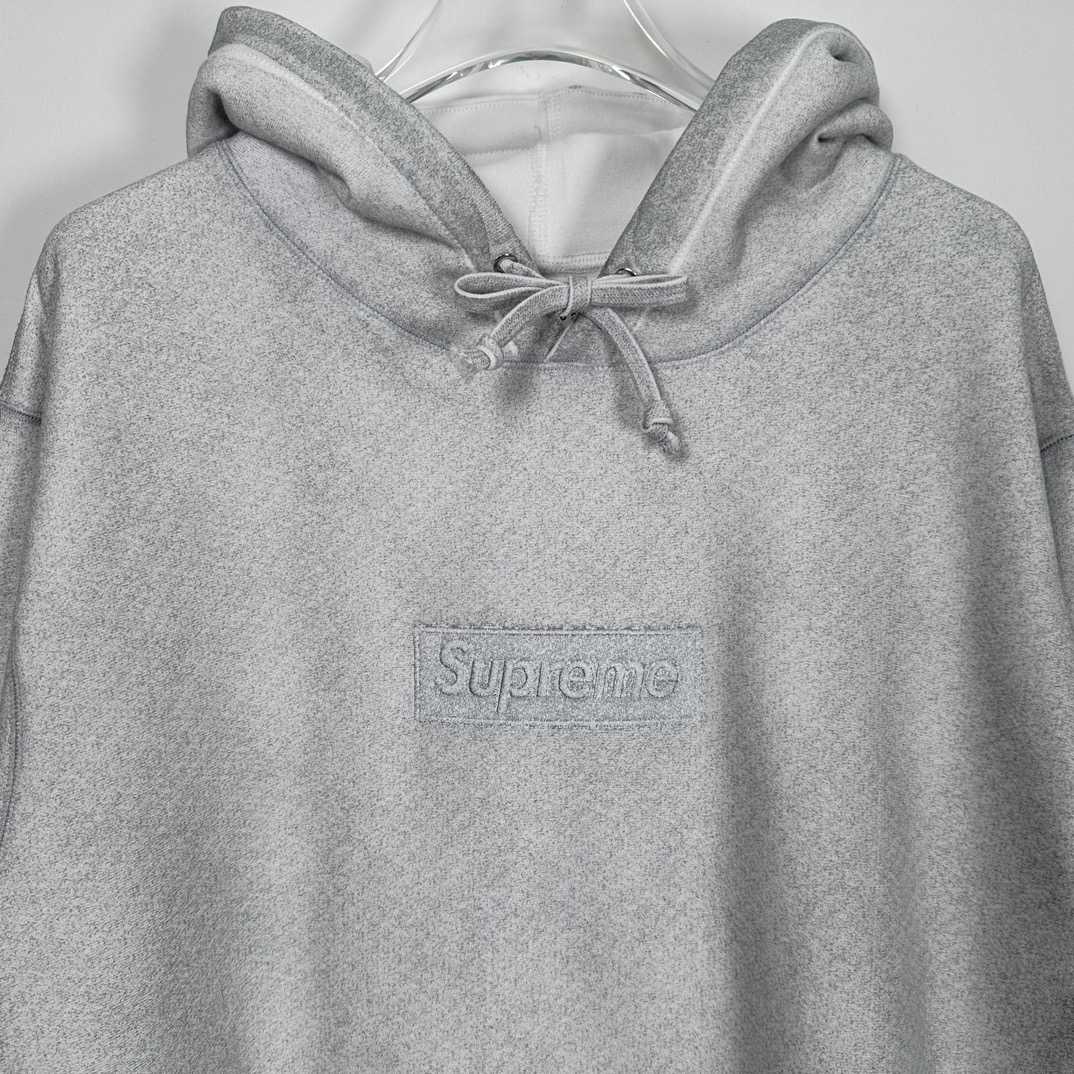 Supreme x MM6 Maison Margiela Foil Box Logo Hoodie - DopestKickz