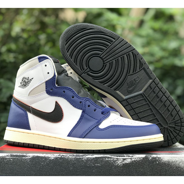 Air Jordan 1 High OG Rare Air "Deep Royal Blue" Sneaker    DZ5485-100 - DopestKickz