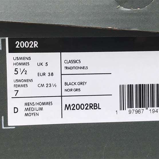 New Balance NB 2002R Sneakers      M2002RBL - DopestKickz