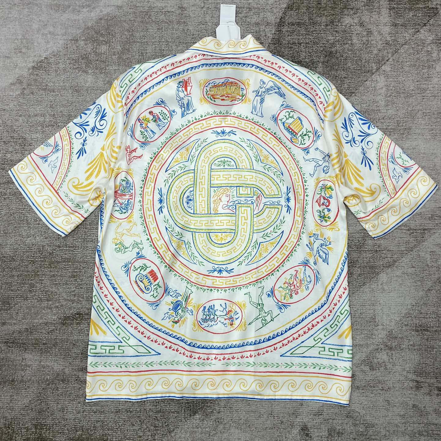 Casablanca Silk Cuban Shirt    CA3510 - DopestKickz