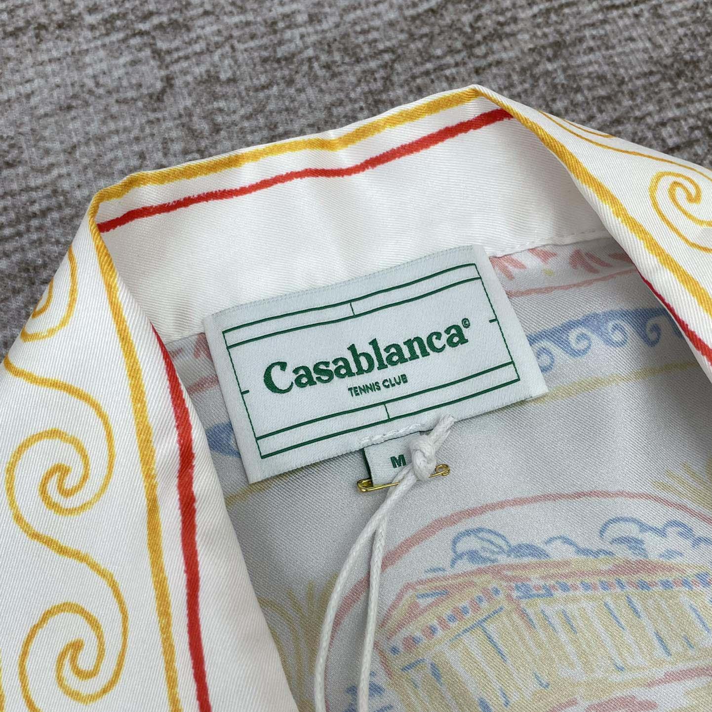 Casablanca Silk Cuban Shirt    CA3510 - DopestKickz