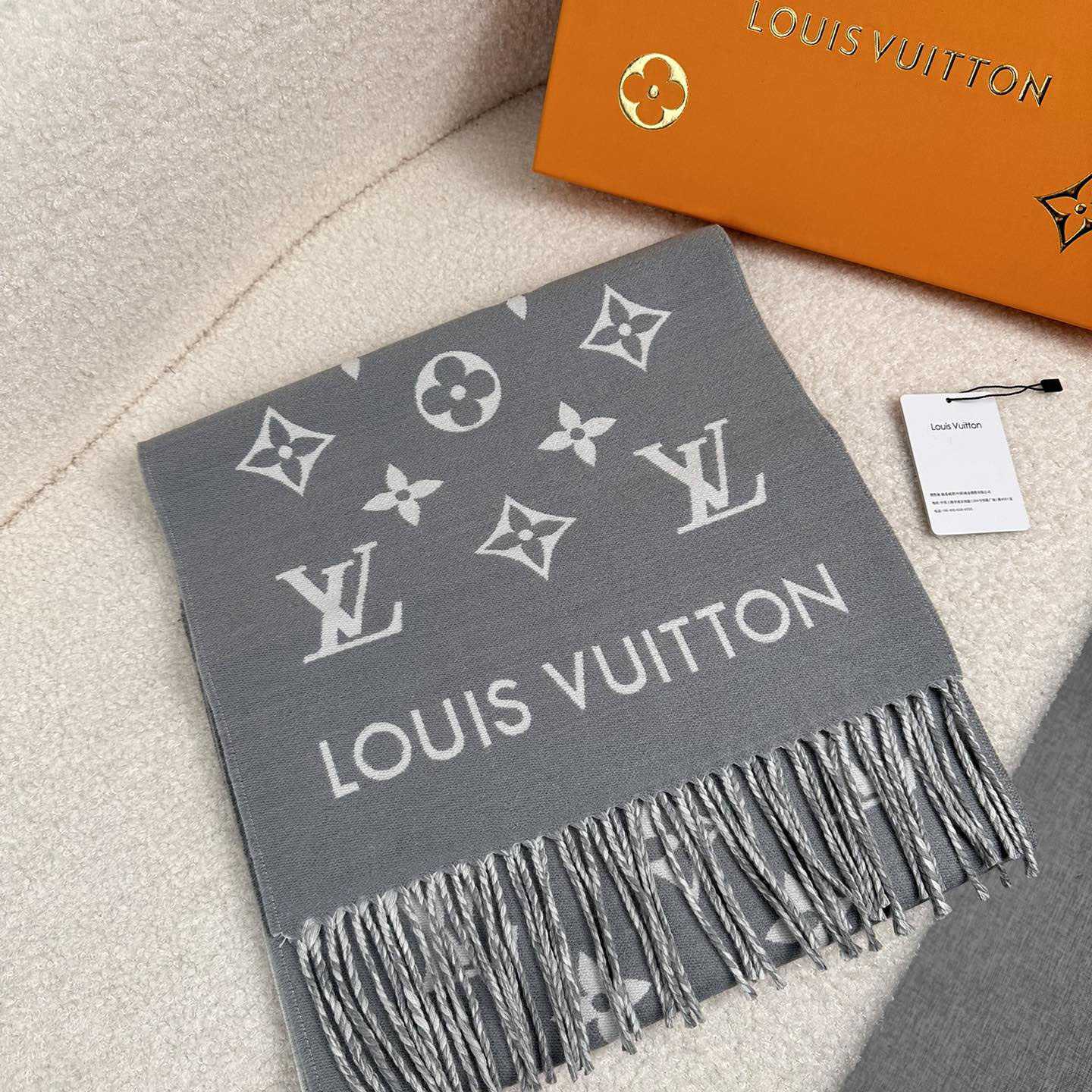 Louis Vuitton All About Monogram Scarf  M79226 - DopestKickz