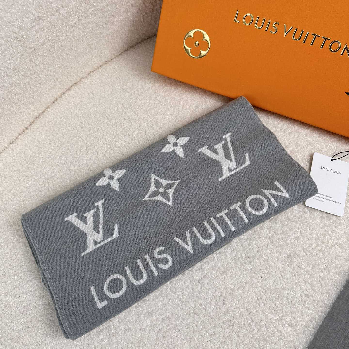 Louis Vuitton All About Monogram Scarf  M79226 - DopestKickz
