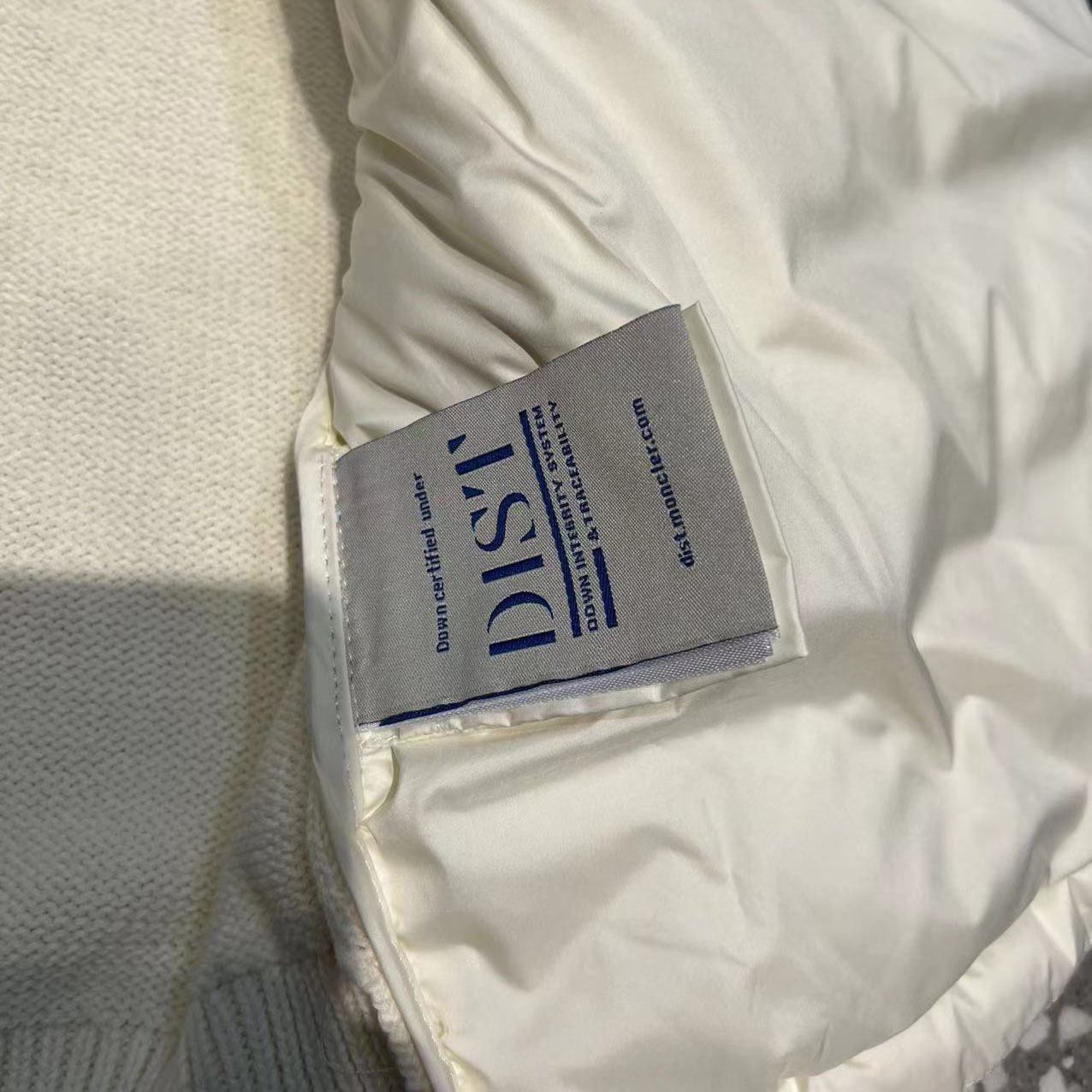 Moncler Down Puffer Cardigan - DopestKickz