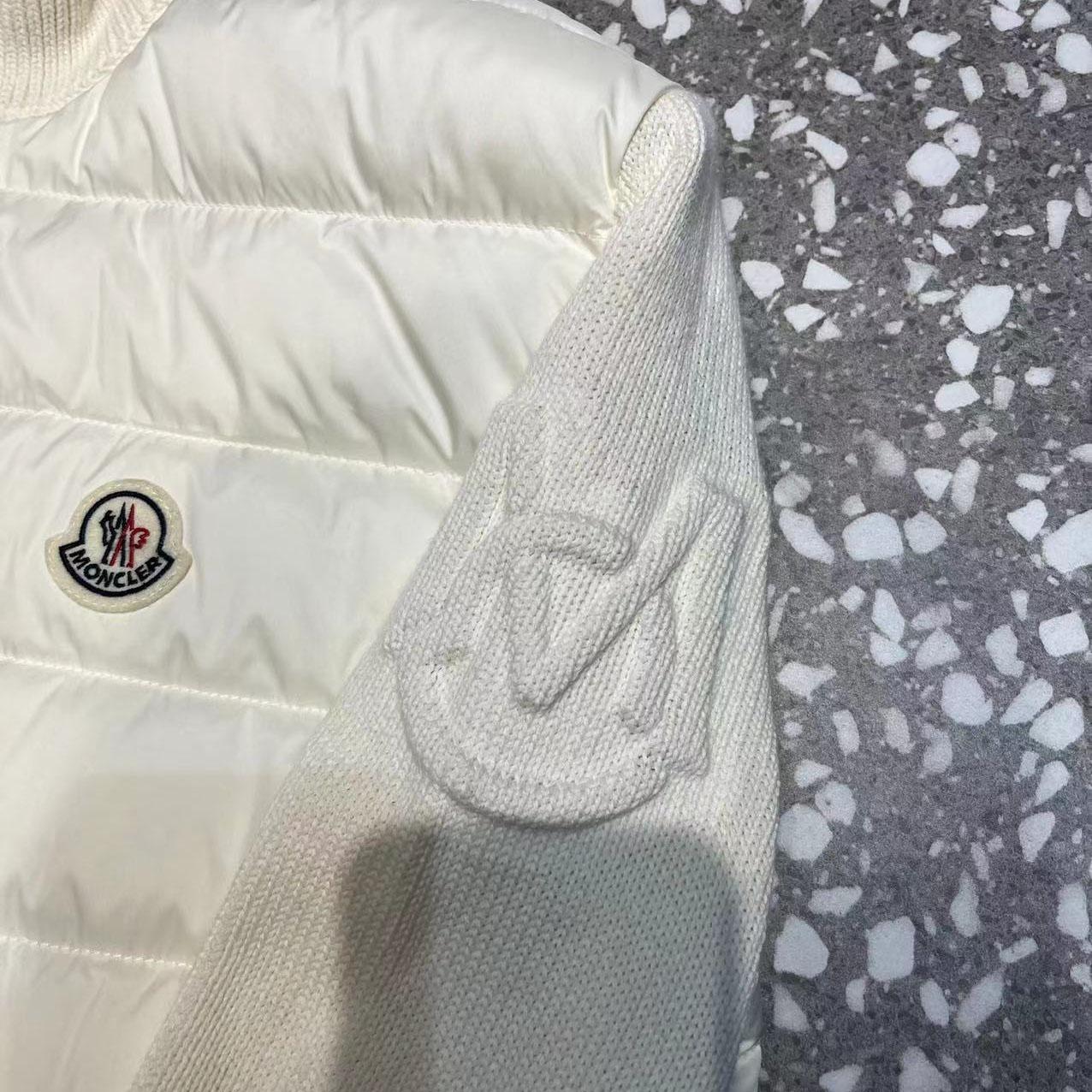 Moncler Down Puffer Cardigan - DopestKickz