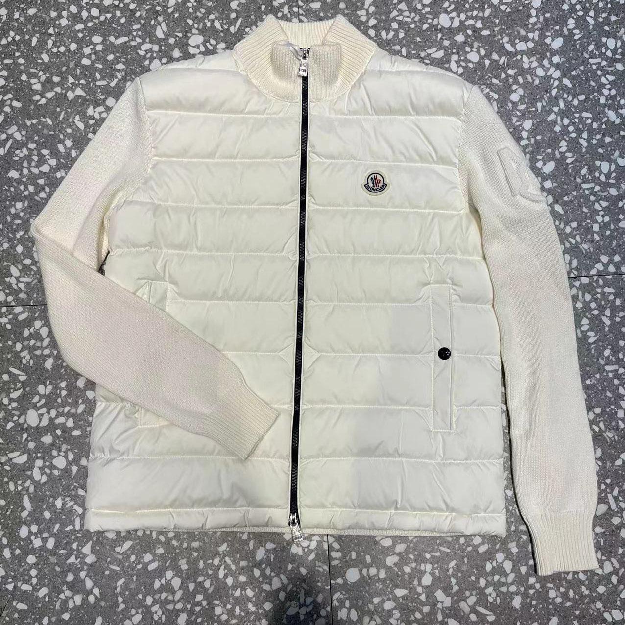 Moncler Down Puffer Cardigan - DopestKickz