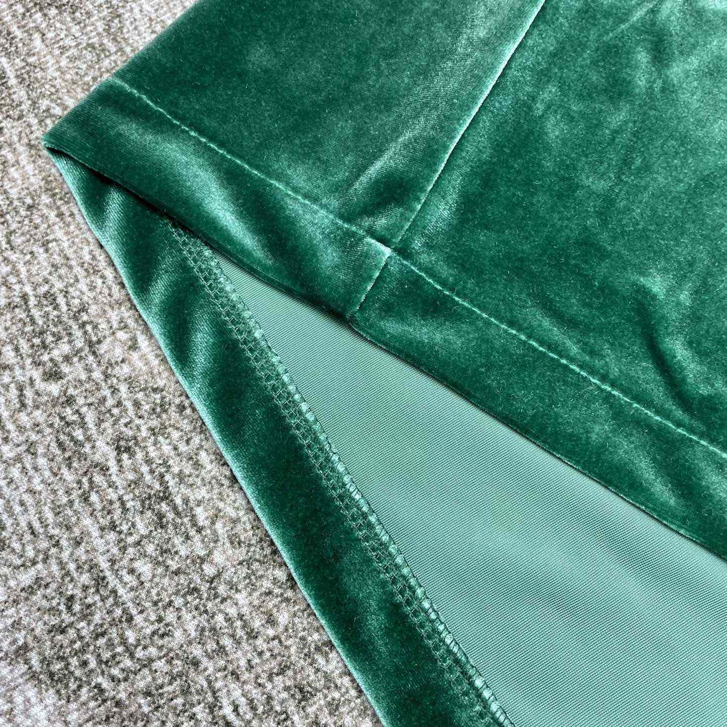 Casablanca Short-Sleeve Velour Shirt 'Evergreen'   c931 - DopestKickz