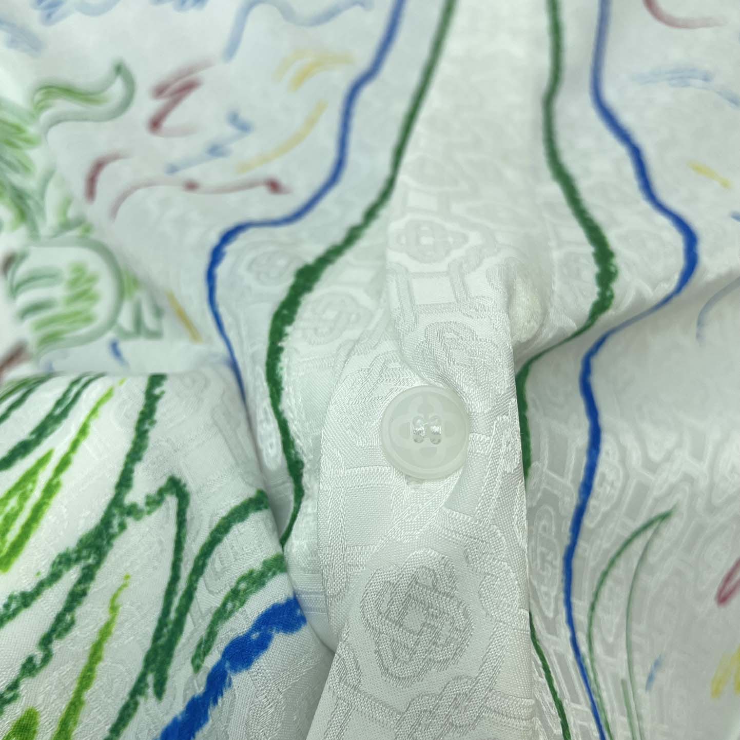 Casablanca Crayon Tennis Club Shirt   CA3499 - DopestKickz