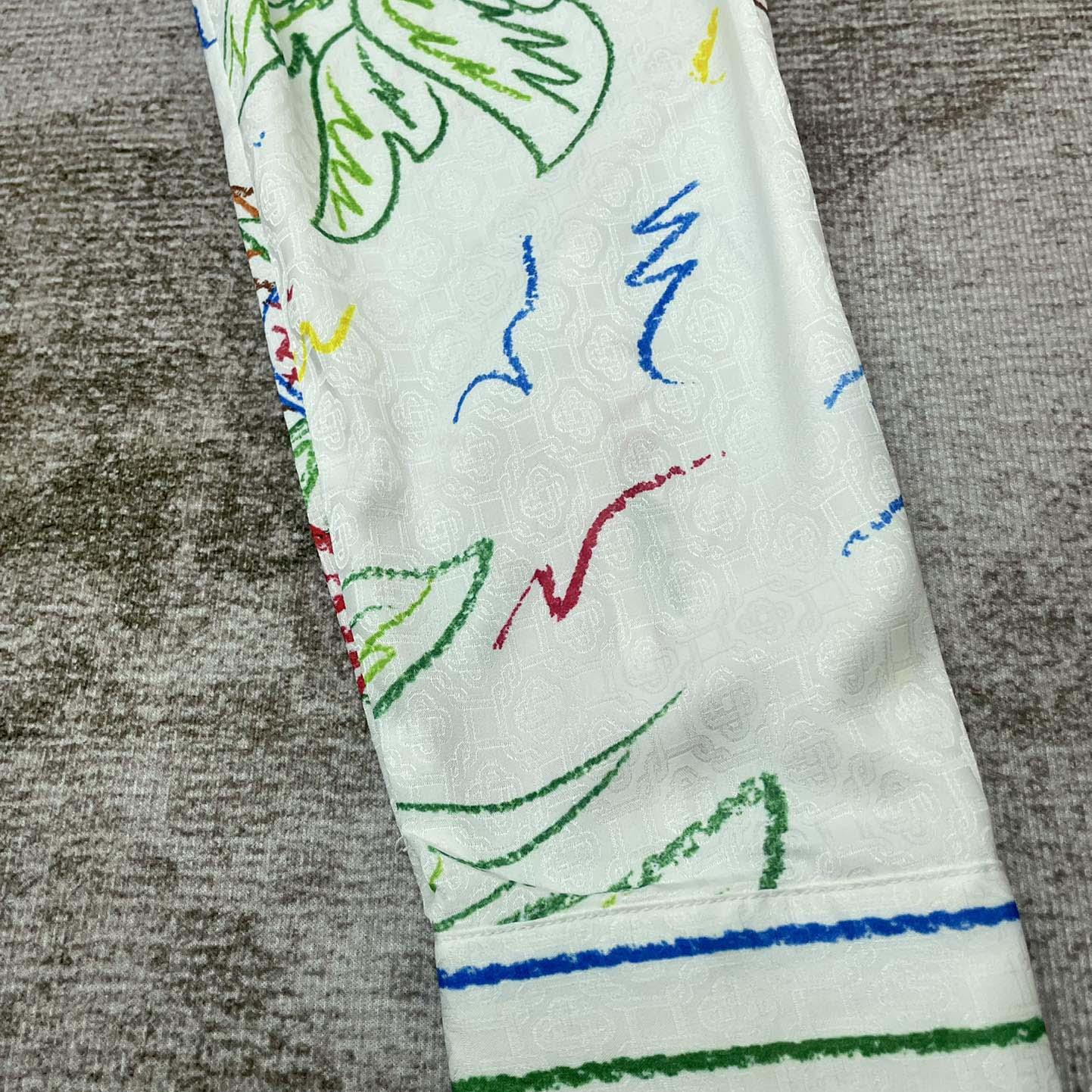 Casablanca Crayon Tennis Club Shirt   CA3499 - DopestKickz