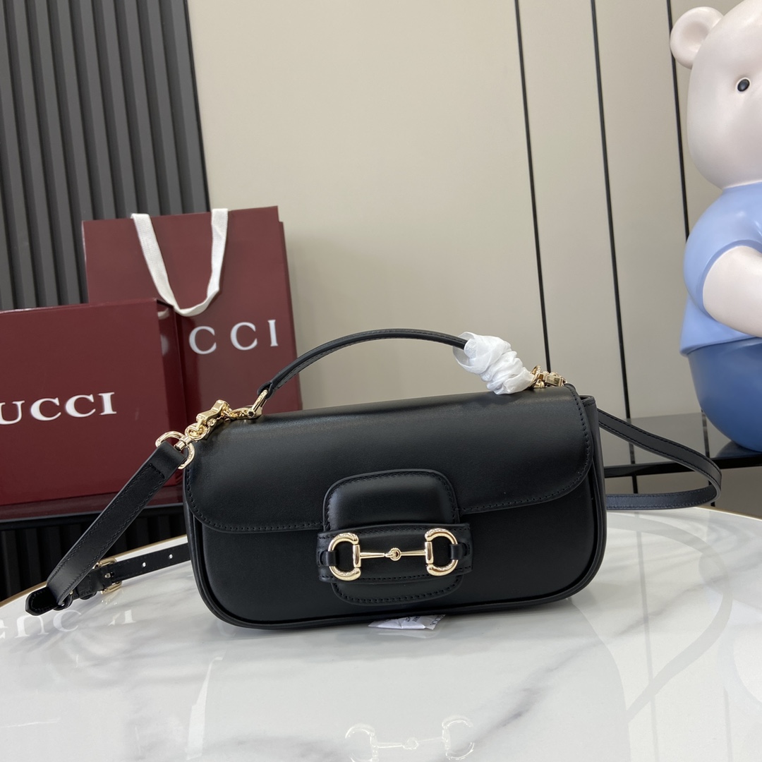 Gucci Horsebit 1955 Soft Small Top Handle Bag  - DopestKickz