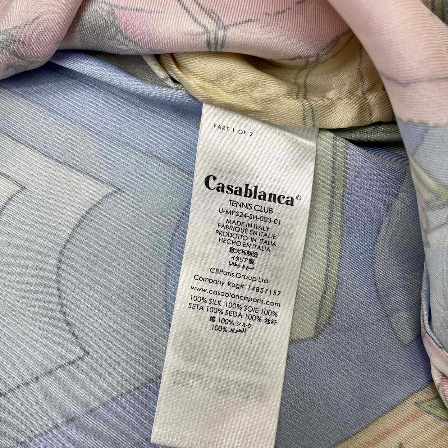 Casablanca Silk Shirt   CA3502 - DopestKickz