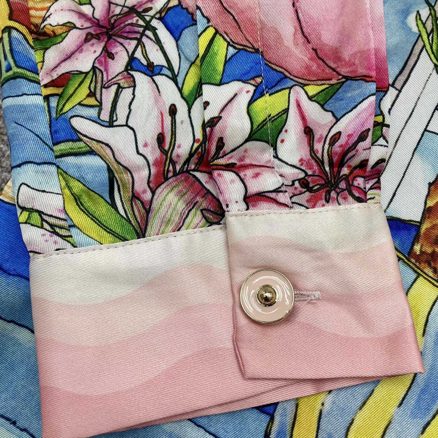 Casablanca Silk Shirt   CA3502 - DopestKickz