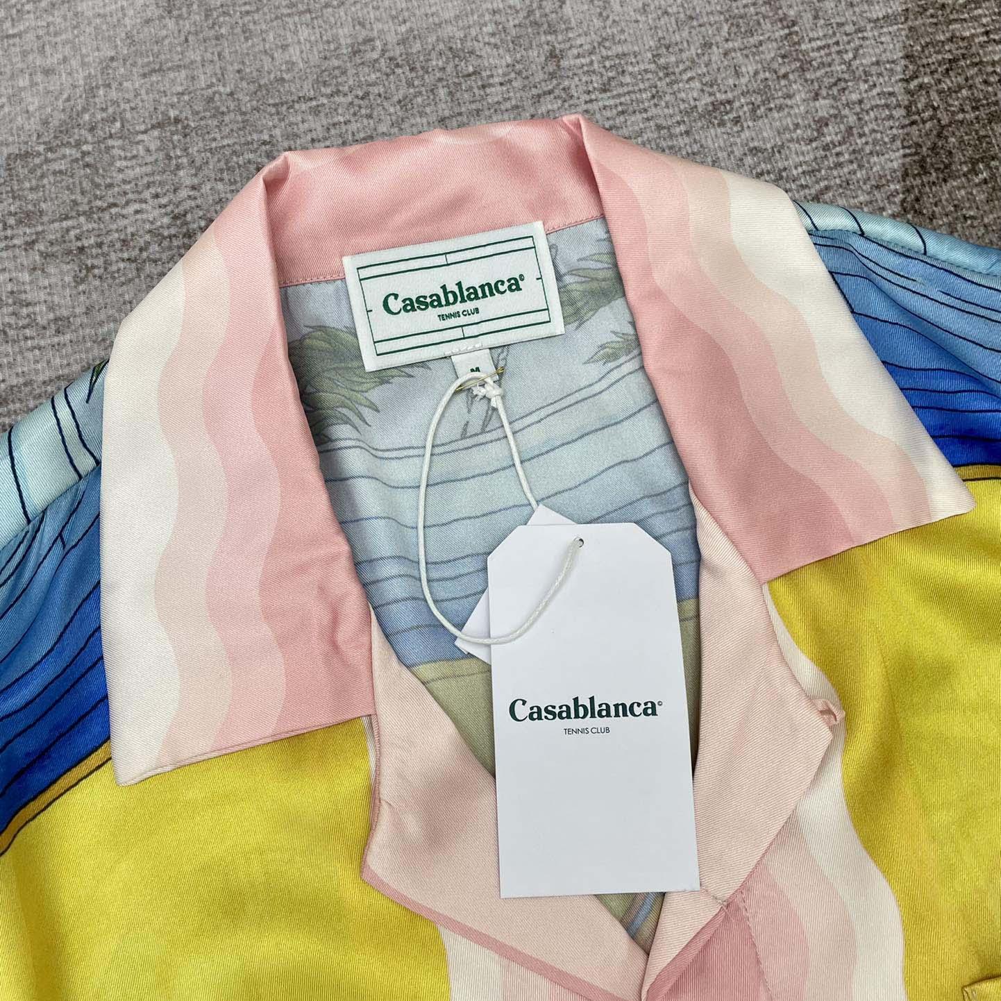 Casablanca Silk Shirt   CA3502 - DopestKickz