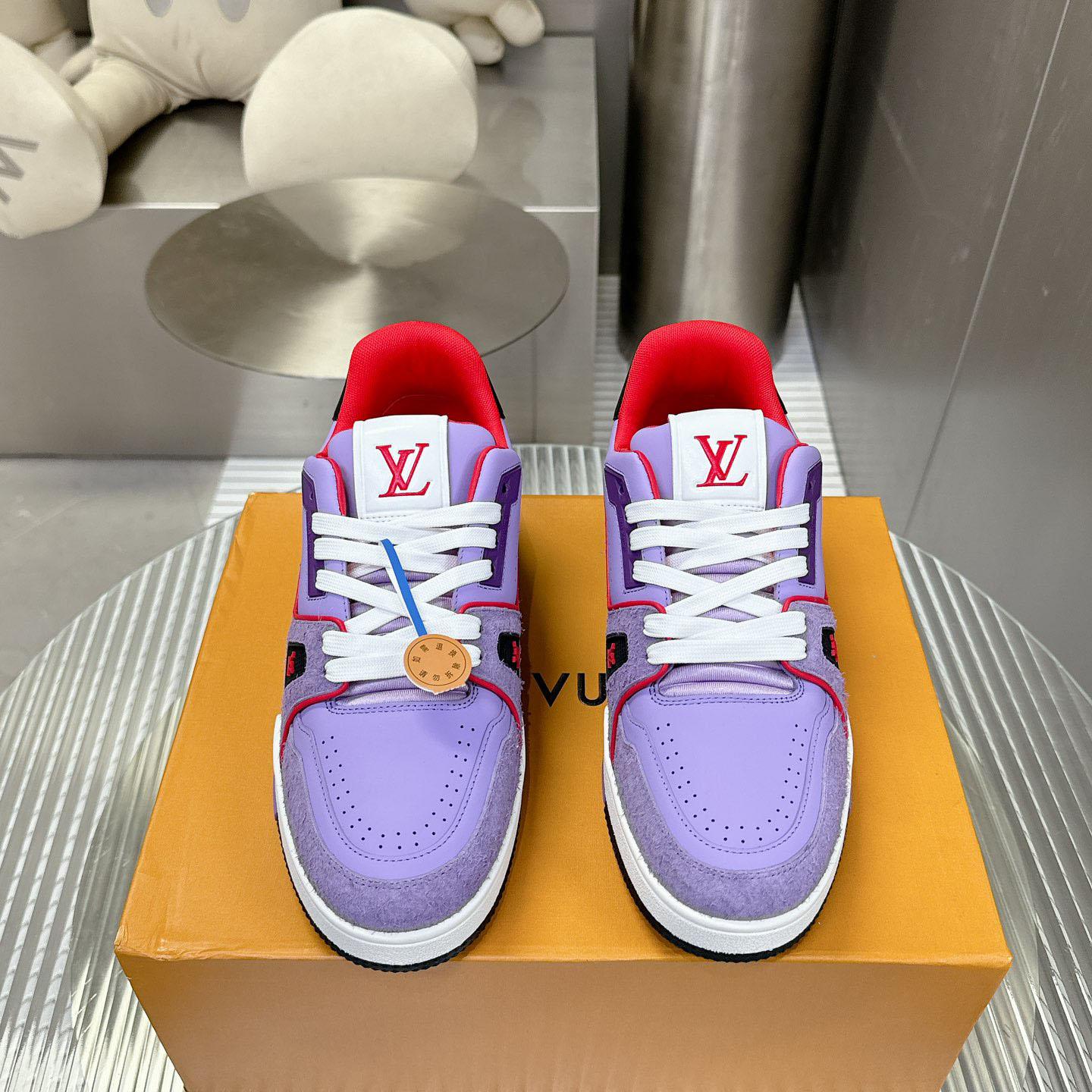 Louis Vuitton LV Trainer Sneaker   - DopestKickz