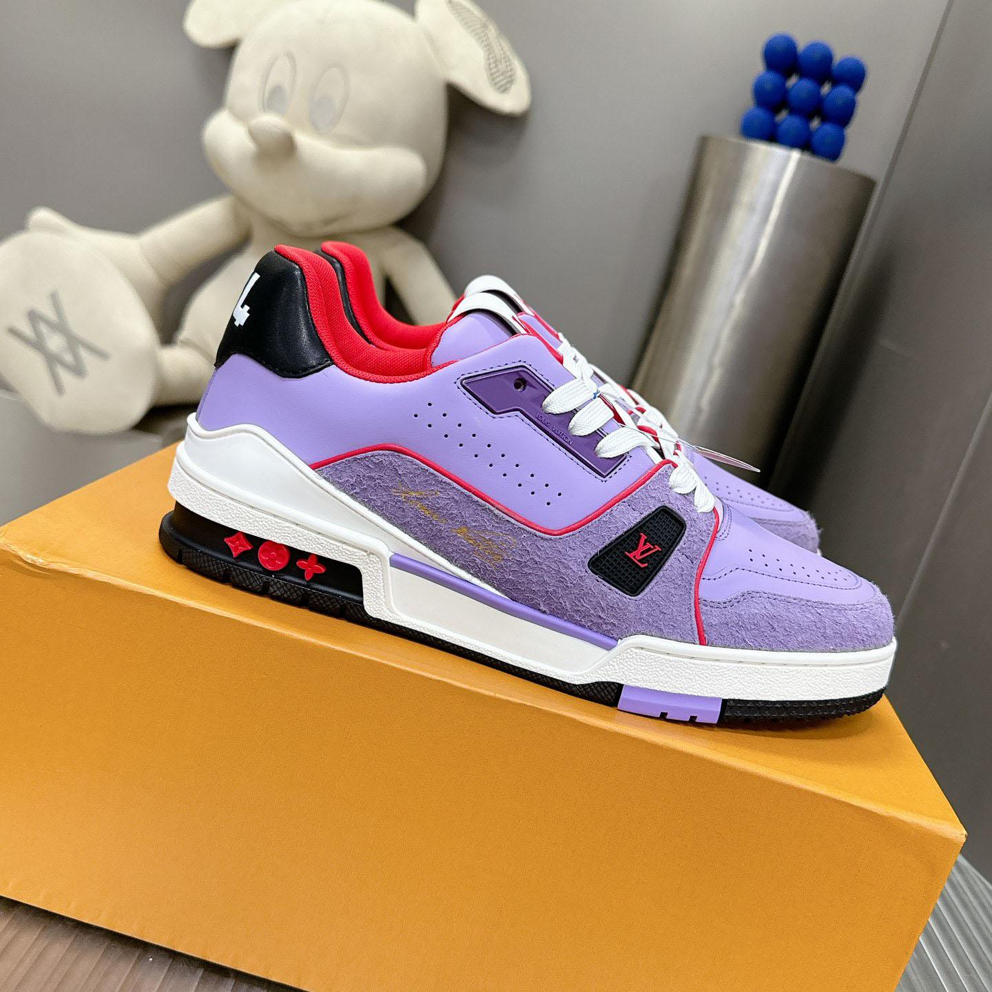 Louis Vuitton LV Trainer Sneaker   - DopestKickz