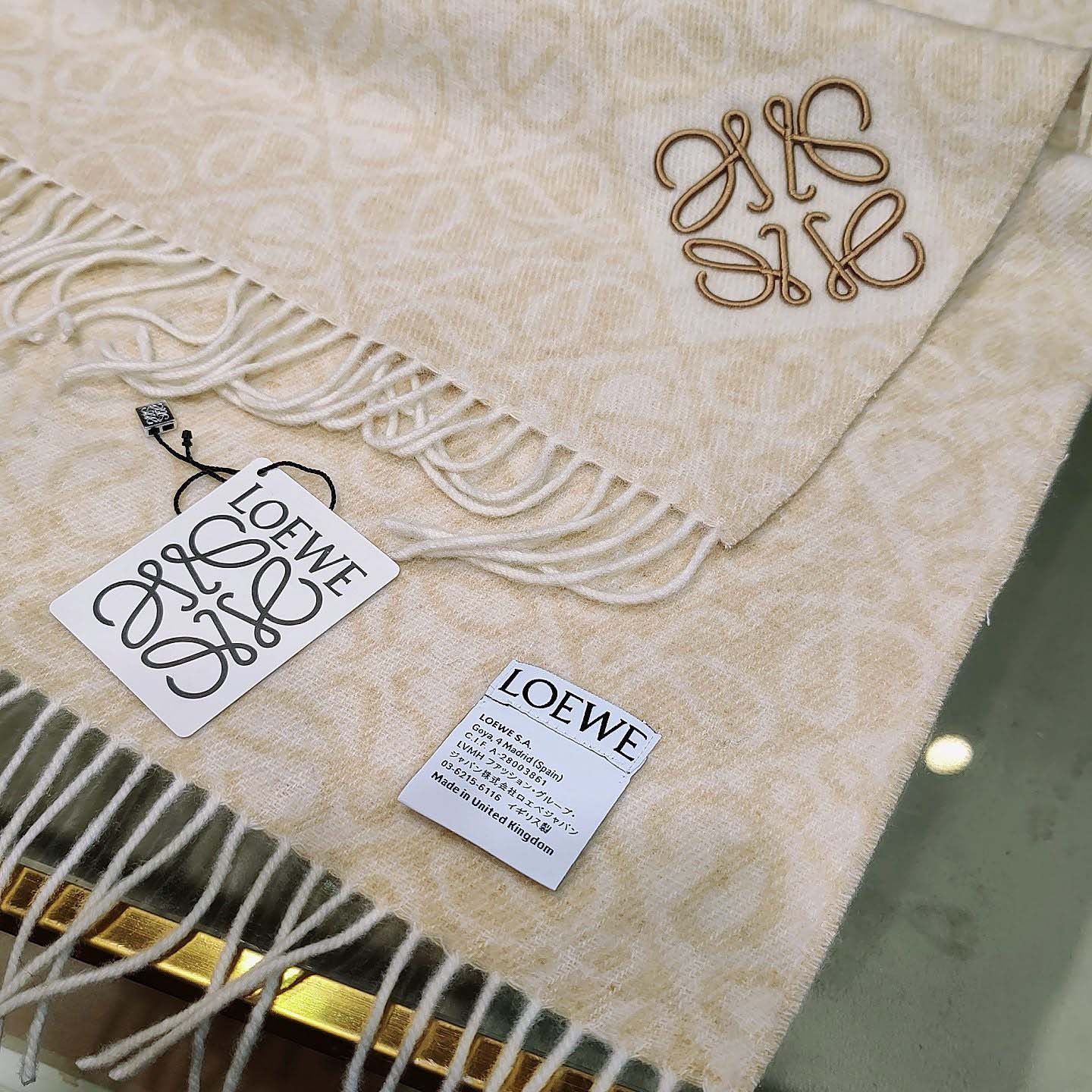 Loewe Anagram Scarf  - DopestKickz