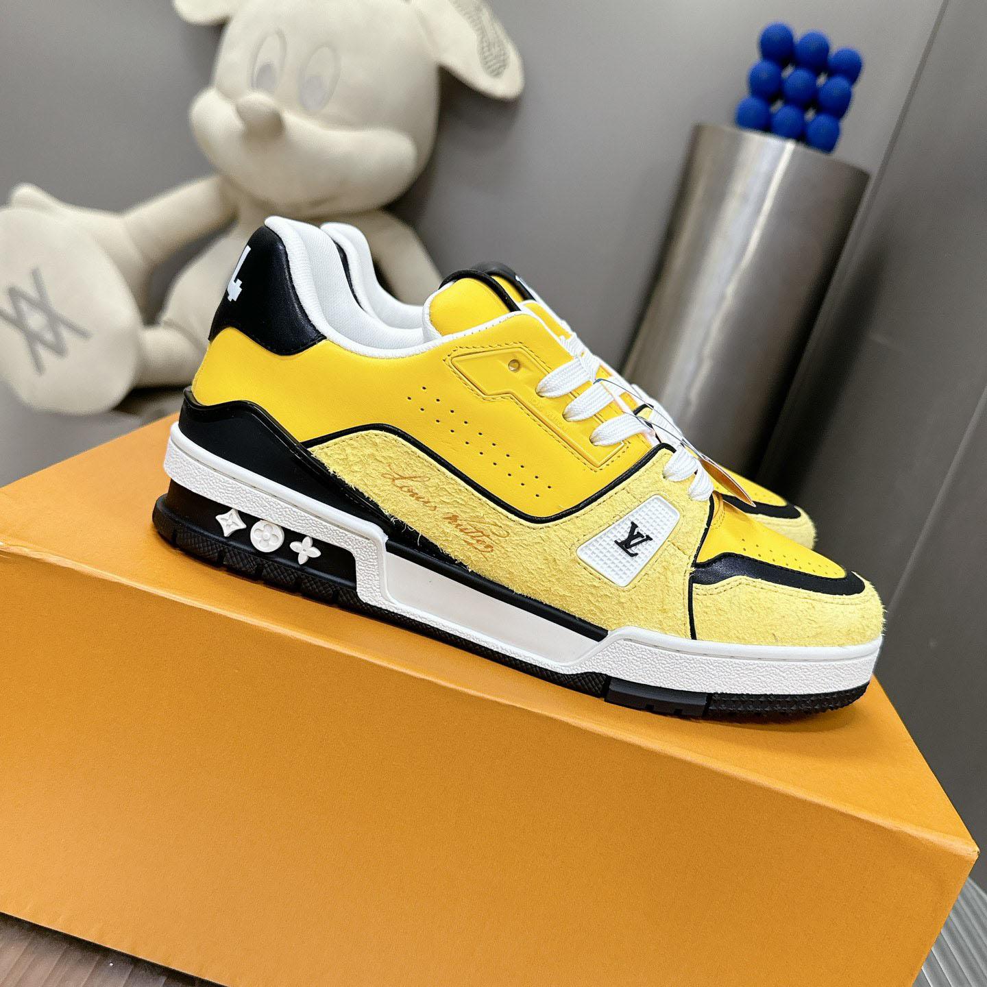 Louis Vuitton LV Trainer Sneaker   - DopestKickz