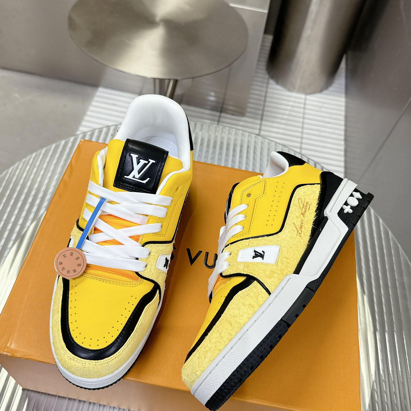 Louis Vuitton LV Trainer Sneaker   - DopestKickz
