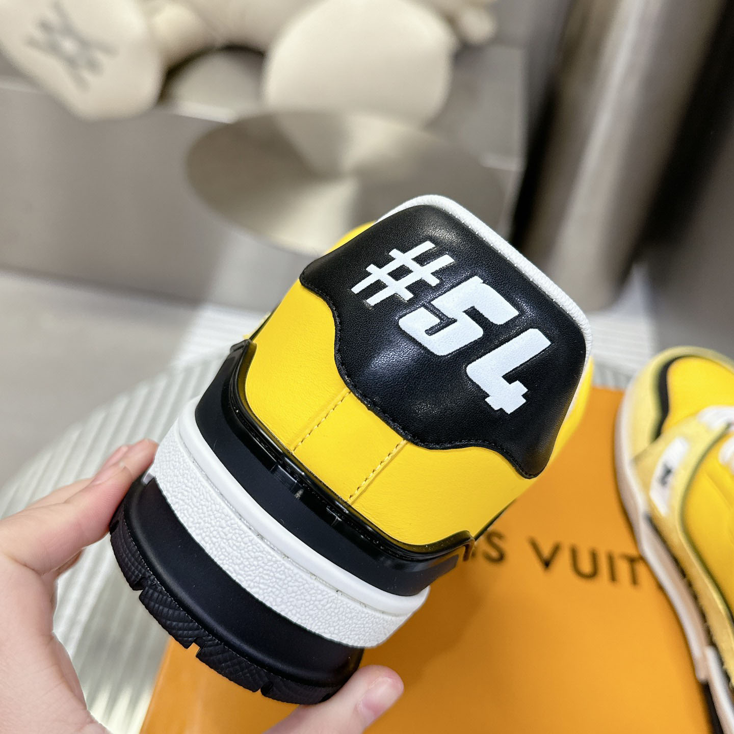 Louis Vuitton LV Trainer Sneaker   - DopestKickz