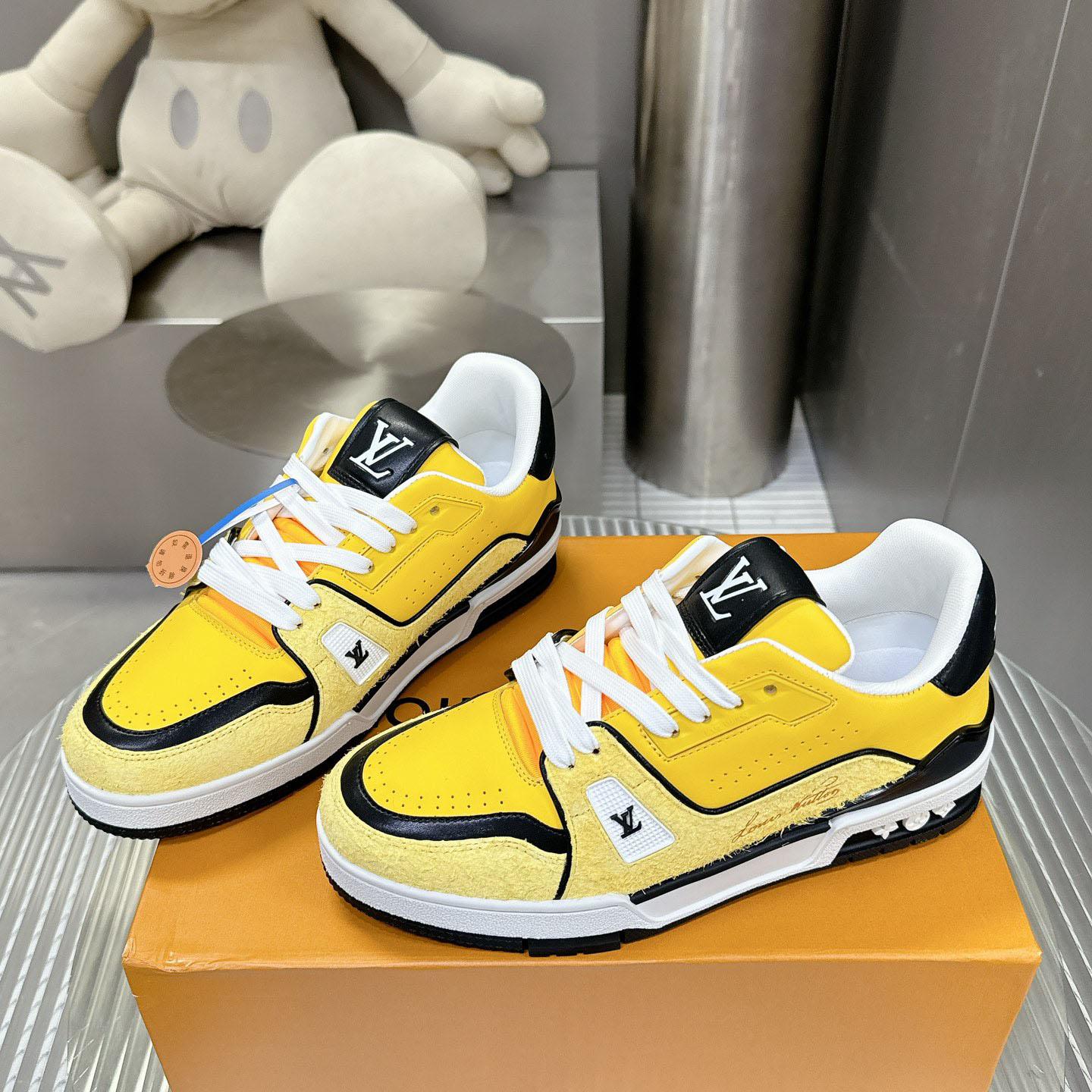 Louis Vuitton LV Trainer Sneaker   - DopestKickz