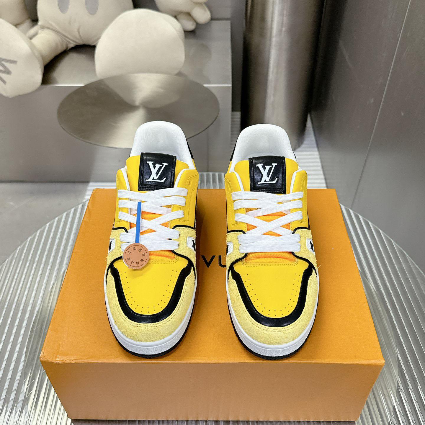 Louis Vuitton LV Trainer Sneaker   - DopestKickz