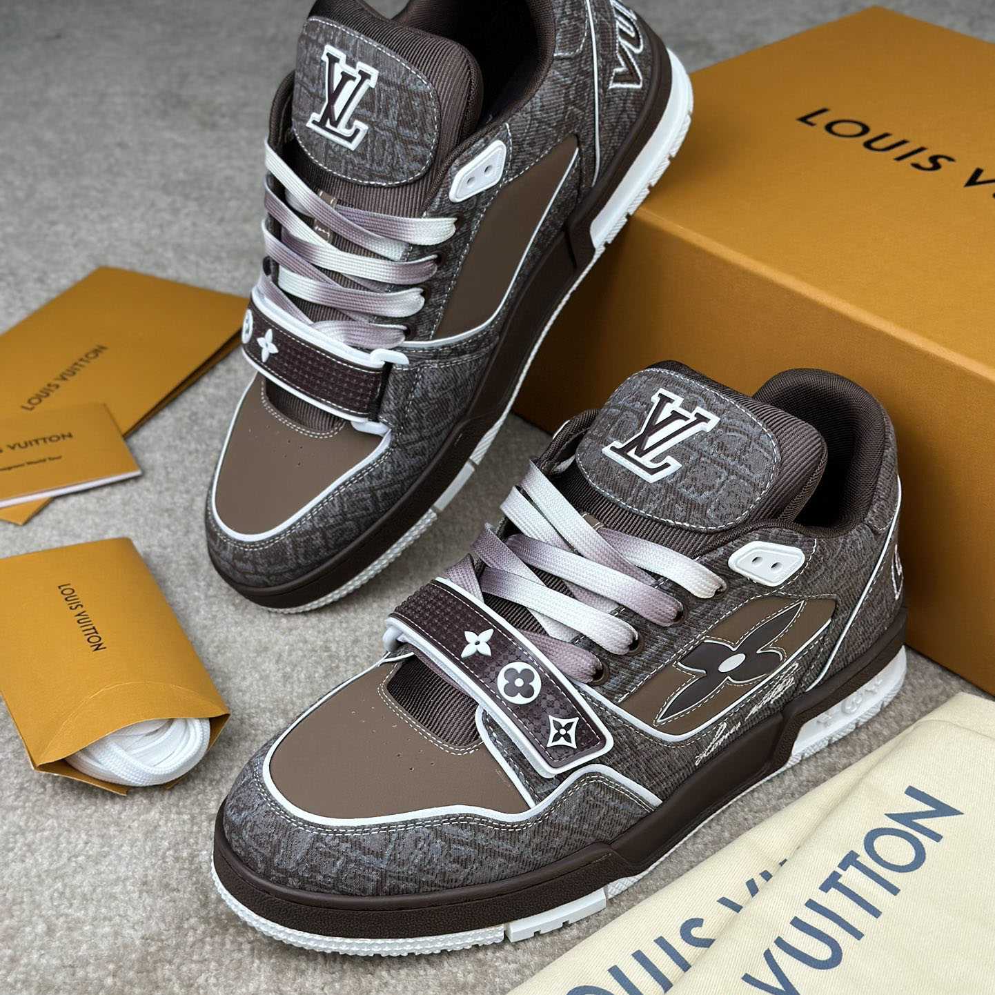 Louis Vuitton LV Trainer Sneaker  1ADE2C - DopestKickz