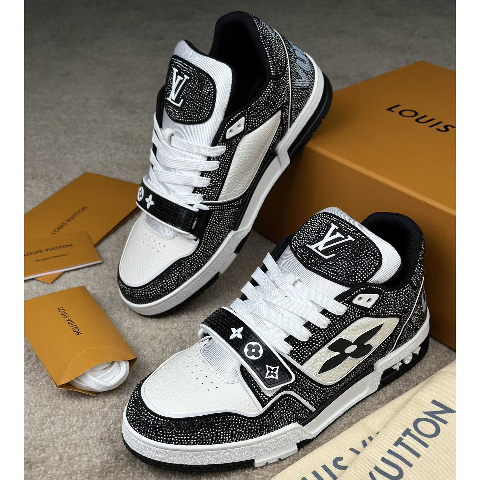 Louis Vuitton LV Trainer Sneaker   - DopestKickz