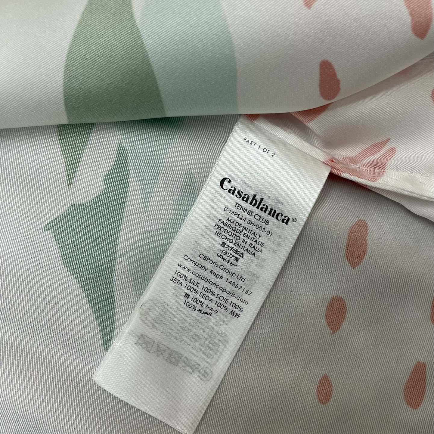 Casablanca Casa Moto Silk Shirt   CA3494 - DopestKickz