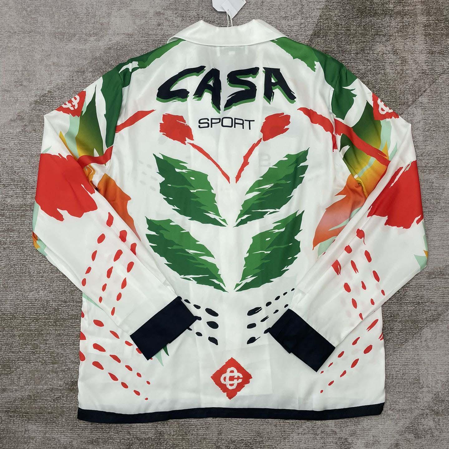 Casablanca Casa Moto Silk Shirt   CA3494 - DopestKickz