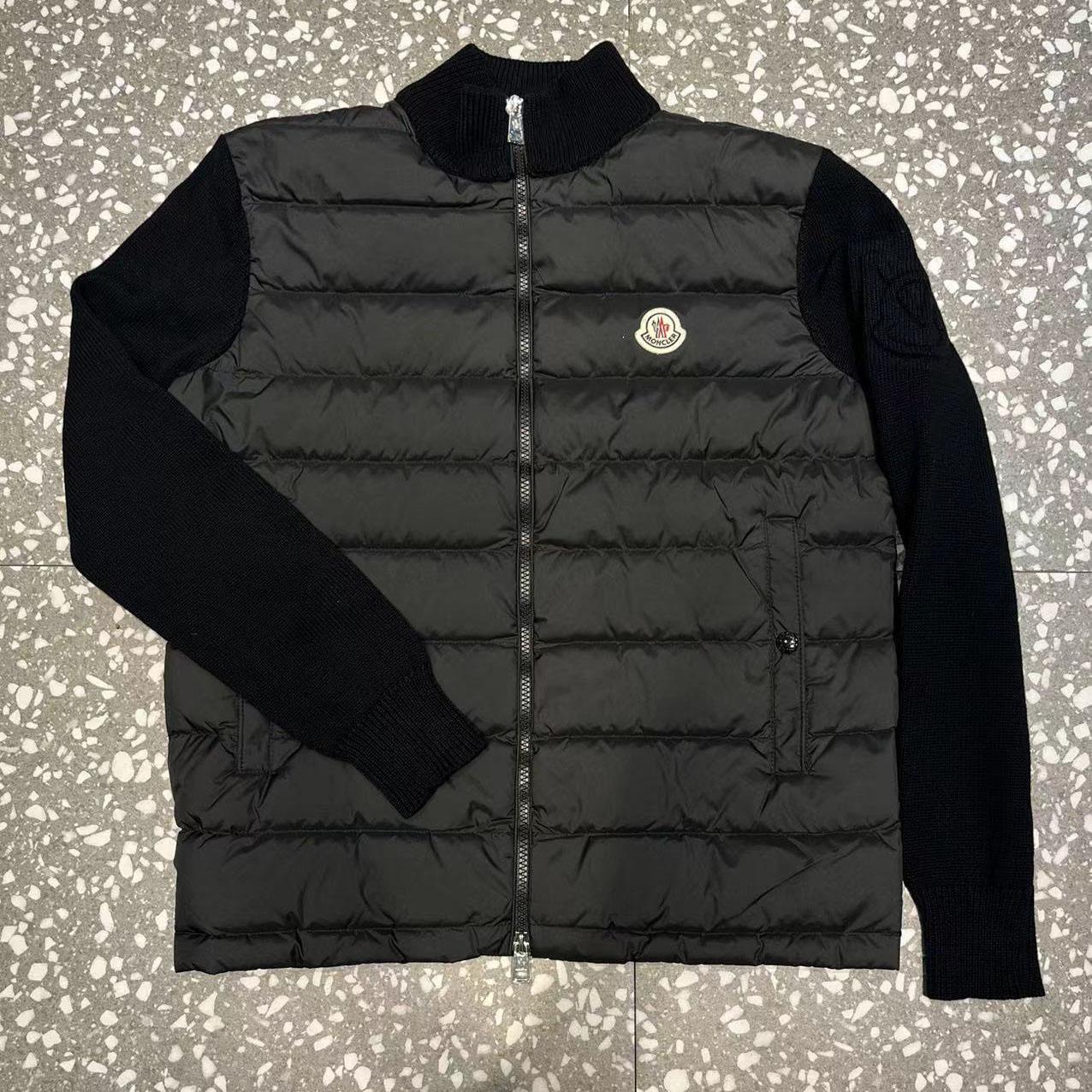 Moncler Down Puffer Cardigan - DopestKickz