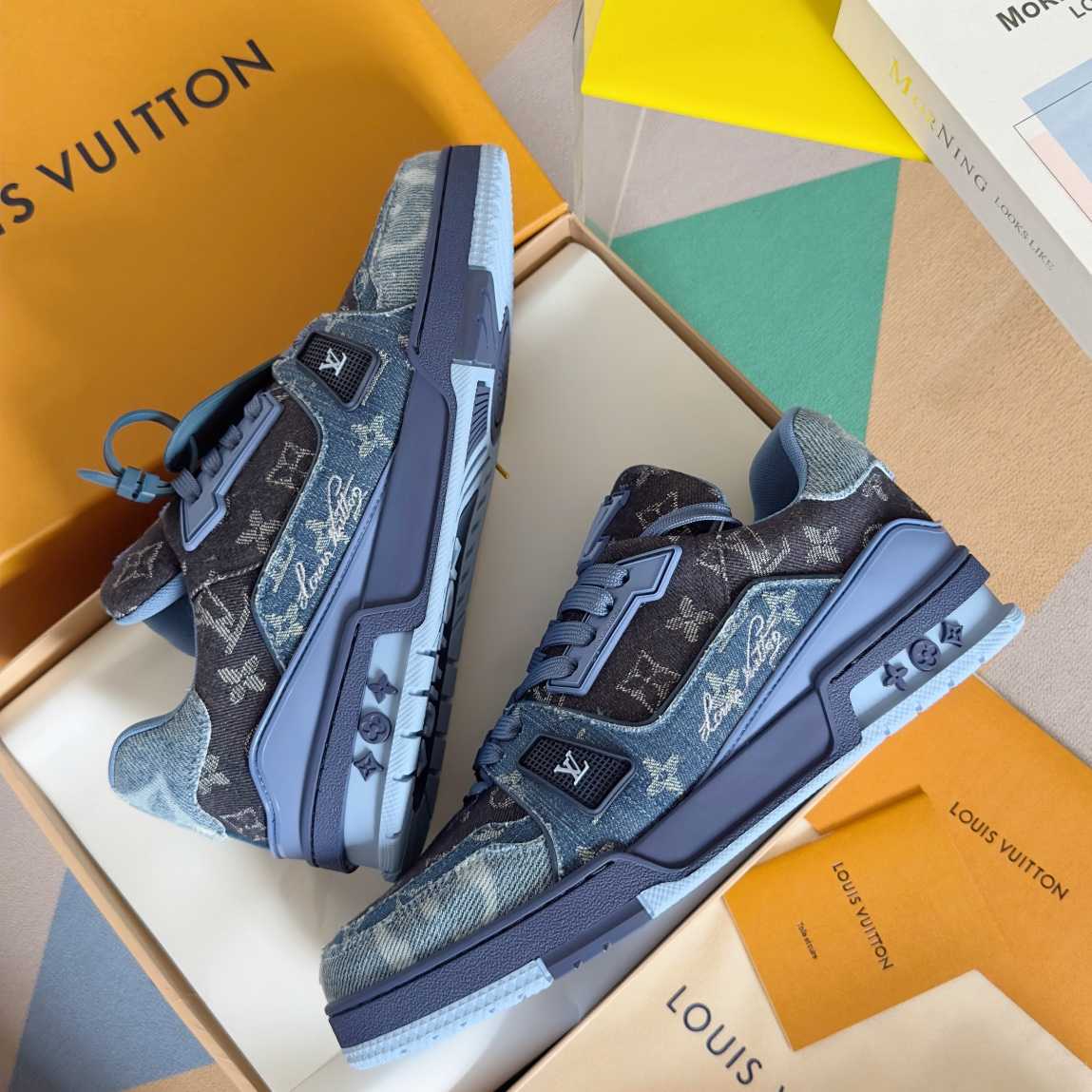Louis Vuitton LV Trainer Sneaker    - DopestKickz