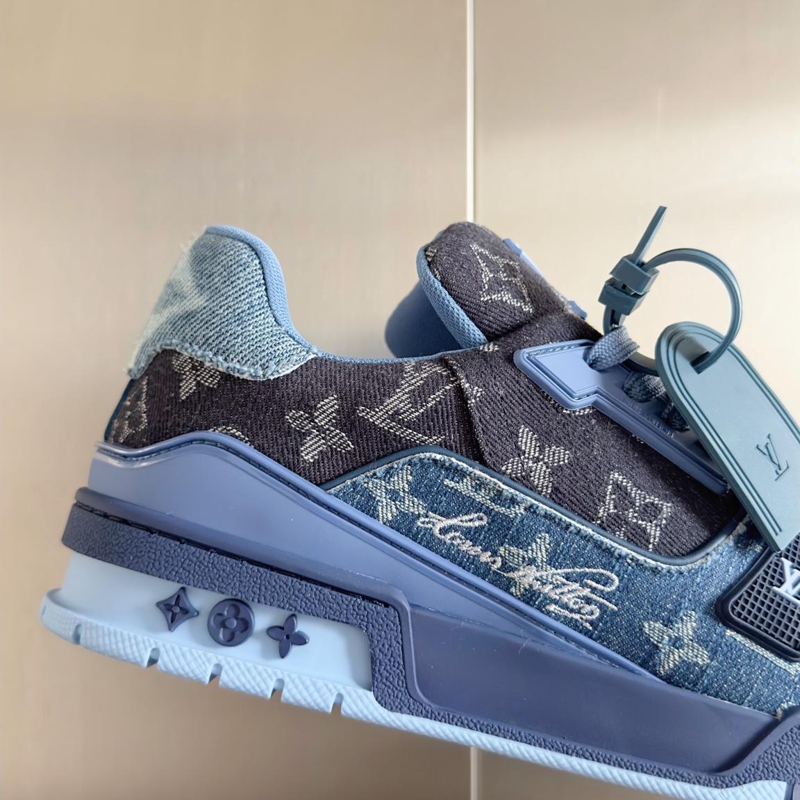 Louis Vuitton LV Trainer Sneaker    - DopestKickz